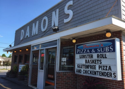 Photo of Damon's Pizza and Italian Place to Eat in August, Maine